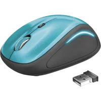 Мышь Trust Yvi FX (синий) фото 1